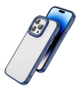Hoco iPhone 14 Pro Golden Shield Frosted Silikon Telefon Kılıfı-(5775) - EEEEEE9360-1801