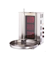 Işıkgaz Silverinox Elektrikli 3 Radyanlı Döner Ocağı Makinesi