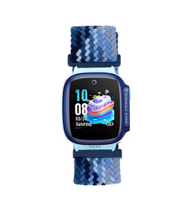 Huawei Watch GT5 Pro 42mm KRD-139 Çocuklara Özel Dayanıklı Örgü Kordon (Lacivert)