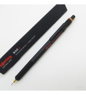 Rotring 800+ (plus) İki Fonksiyonlu kalem, Siyah 0.5 mm  İsme Özel Kalem (Siyah-Gri)