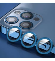 Binano Metal Ring Iphone 13 Pro/13 Pro Max Mavi Kamera Koruyucu