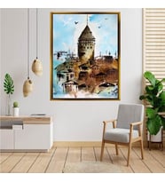 Altın  Çerçeveli tablo n1392