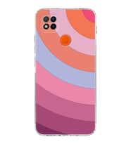 Xiaomi Redmi 9C  Kamera Korumalı Kapak Renk Cümbüşü Tasarımlı Şeffaf  Kılıf