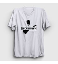 Presmono Unisex Beyaz Logo Buckethead T-Shirt 456460tt (Beyaz)