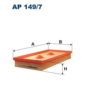 FILTRON AP1497 Hava Filtresi 03C129620B