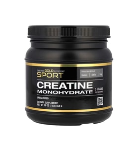 California Gold Nutrition Sport, Pure Creatine Monohydrate (454 g) Made ın Usa.(Ösg Özel Sporcu Gıdaları)