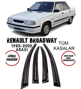 Balp Renault 9 Cam Rüzgarlığı 4lü Takım 1985-2000 Arası