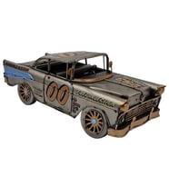 Dekoratif 1957 Chevy Metal Nostaljik Yarış Arabası - Nostaljik Hediye