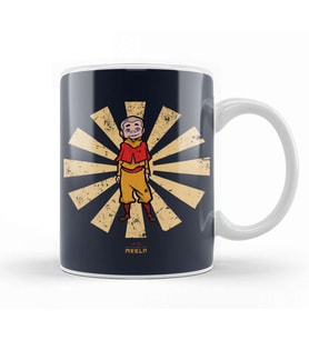 Avatar The Last Airbende Meelo Retro Japanese Avatar Kupa Bardak Porselen