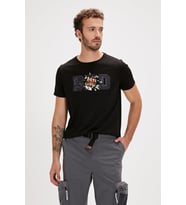 Bad Bear BANG T-SHIRT NIGHT Erkek Tişört Siyah S-XXL