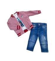 Bomber Ceket-Tshirt-Kot Pantolon Takım
