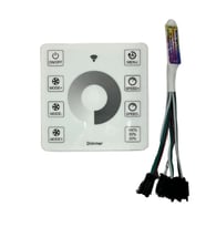 5V - 24V 4 Kanal Asimetrik Tek Renk Pixel Şerit Led Kare Kontrol WS2811