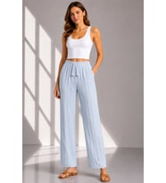 Intive Cool Comfort Müslin/Waffle Kumaş İç Göstermez Pamuklu Nefes Alabilir Dokulu Yazlık Pantolon