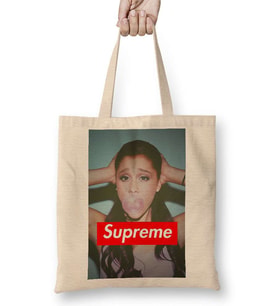 Supreme Ariana Grande Bez Çanta Uzun Saplı