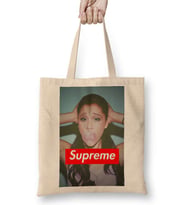 Supreme Ariana Grande Bez Çanta Uzun Saplı