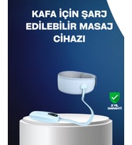 Yumuşak Dokulu Baş Masaj Bandı Günlük Kullanıma Uygun