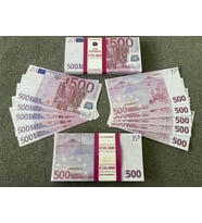 YENİ 100 ADET 500 EURO GEÇERSİZ EĞLENCE OYUN ŞAKA  DÜĞÜN PARASI