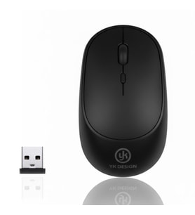 Siyah Renkli Ergonomik Sessiz Kablosuz Mouse – USB Alıcılı, Ofis ve Oyun İçin Konforlu Bilgisayar Faresi MS6310 (5690)