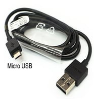 Sony Xperia Z3 Compact D5803 Micro USB Şarj ve Data Kablosu