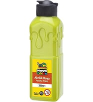 Fıstık Yeşili Akrilik Boya 250 gr 1 Adet Su Bazlı Akrilik Boyası Hobi Sanatsal Boy Tuval Ahşap Metal