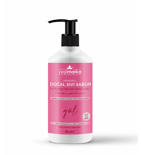 YEŞİL MARKA DOĞAL SIVI SABUN - GÜL 400 ML