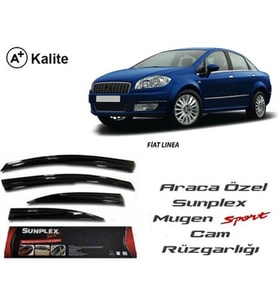 Fiat Linea Cam Rüzgarlığı Mugen Tip Sunplex