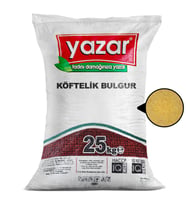 Yazar Bakliyat Köftelik Bulgur 25 Kg.