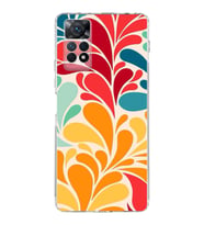 PrintiFy Xiaomi Redmi Note 11 Pro ile Uyumlu Retro Color 5  Kamera Korumalı Şeffaf  Kılıf
