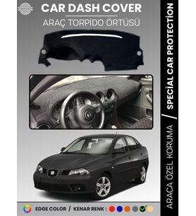 SEAT CORDOBA (2001-2008) Torpido Örtüsü Ön Göğüs Koruma Torpido Koruma Birebir Uyum Kaymaz