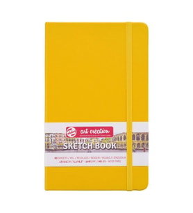 Talens Art Creation Sketchbook Sert Kapak Eskiz Defteri 140 gr 13x21 cm 80 yp SARI 