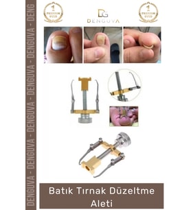 #TırnakDüzeltme Profesyonel Pedikür Ayak Sağlığı Bakım Seti Aparatı Ağrısız Batık Tırnak Düzeltme Al