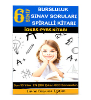 6. Sınıf Bursluluk Çıkmış Sorular Kitabı