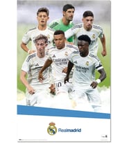 Erik Poster Sanatsal Baskı FC Real Madrid Poster Dekorasyon Oturma Odası veya Yatak Odası Dekorasyonu - Dekorasyon Odası - Boyut 61 x 91 - Resmi Real Madrid Merch Fan Ürünü