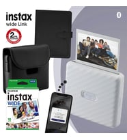 Instax Wide Link Beyaz Akıllı Telefon Yazıcısı ve Hediye Seti 2