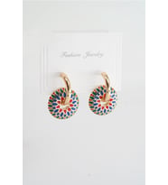 Kadın Vip Seri Donut Model Küpe zrk00586