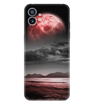 Nothing Phone 2 Kılıf Desenli Silikon Platinium Series Red World 1836