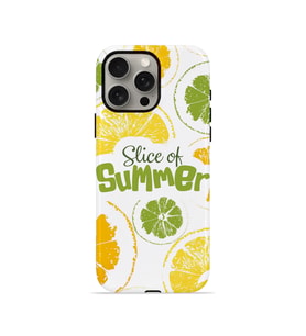 iPhone 15 Pro Vorian Çift Katmanlı Kılıf Slice Of Summer