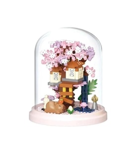 VAGONLIFE PANLOS P2596 CAPYBARA AĞAÇ EV 258 PARÇA BLOCK OYUNCAK 6+