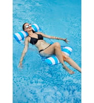 Fileli Premium Deniz Havuz Hamağı 4 Fonksiyonlu Havuz Deniz Yatağı 130x70 cm