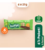 Organik Vegan Kayısılı ve Fındıklı Yulaf Bar Atıştırmalık Paketi - 6 adet