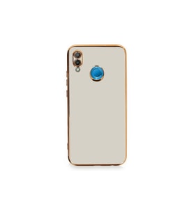 Huawei P20 Lite Kılıf Volet Silikon - Beyaz