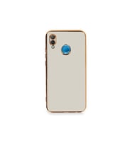Huawei P20 Lite Kılıf Volet Silikon - Beyaz