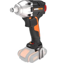 WX272.9 Nitro fırçasız akülü darbeli matkap 20 V – 300 Nm, değişken 3 vitesli şanzıman ve LED ışıklı – çeşitli vidalama işleri için ideal – akü ve şarj cihazı dahil değildir