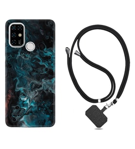 Casper E30 F20 X20 Kılıf Boyun Askılı Silikon Colorful Abstract 1384