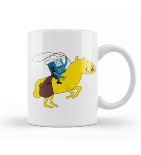 Adventure Time Finn And Jake Kupa Bardak Porselen