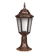 AVONNI BSU-68188-BKR-K Kahverengi Boyalı Dış Mekan Aydınlatma E27 ABS Polikarbon Cam 23cm