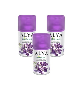 Nature's Scents Lavender - Lavanta Oda Kokusu Yedek Makine Spreyi 250 ml x3 adet