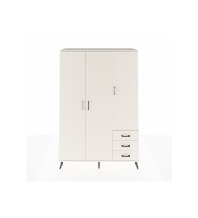 Hyperion Gardrop 6 Raflı 3 Çekmeceli Tek Askılı 132x44x195 Aytaşı-Aytaşı