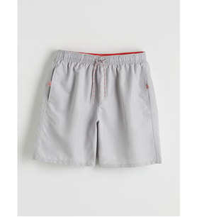 LCW SWIMWEAR Gri Diz Hizası Boy Erkek Deniz Şortu