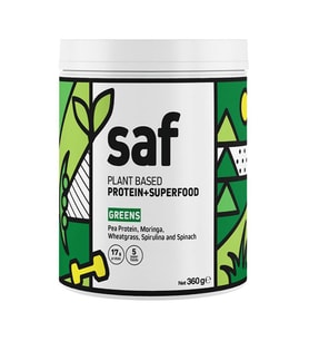  Saf Bitkisel Protein + Superfood Greens Mix 360 Gr
